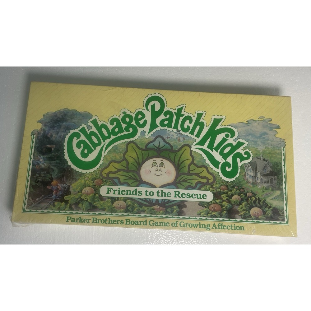 CABBAGE PATCH KIDS Friends to the Rescue Parker Bros Board Game NEW 1984